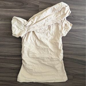 Cream Puff Sleeve Top